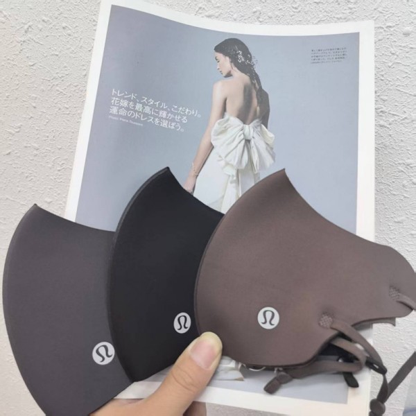 ルルレモンブランド布マスク ブランド Lululemon 繰り返すマスクレディース秋冬 ブランド洗えるマスク メンズ 3D立体マスク 大人 小顔