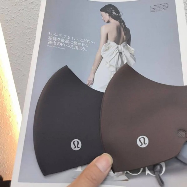ルルレモンブランド布マスク ブランド Lululemon 繰り返すマスクレディース秋冬 ブランド洗えるマスク メンズ 3D立体マスク 大人 小顔