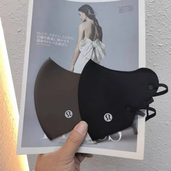 ルルレモンブランド布マスク ブランド Lululemon 繰り返すマスクレディース秋冬 ブランド洗えるマスク メンズ 3D立体マスク 大人 小顔