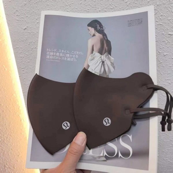 ルルレモンブランド布マスク ブランド Lululemon 繰り返すマスクレディース秋冬 ブランド洗えるマスク メンズ 3D立体マスク 大人 小顔