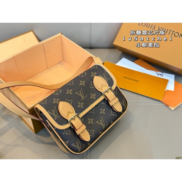 Lv ルイヴィトンハイブランドショルダーバッグ メンズ 斜めがけ レディース カジュアル ショルダー 19*14cm 流行り 通勤 軽い 肩掛け 撥水 メッセンジャーバッグ 流行りズバッグ かばん ビジネス puレザー