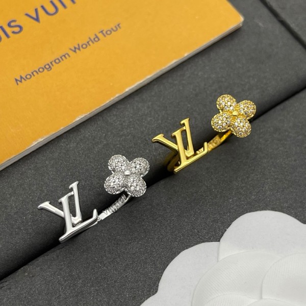 ハイブランドLV レディース 指輪 ルイヴィトンリング アルファベット オープンリング 調節可能 人気 おしゃれ 金属アレルギー対応 結婚 婚約 指輪 レディースリング 女性 アクセサリ ジュエリー