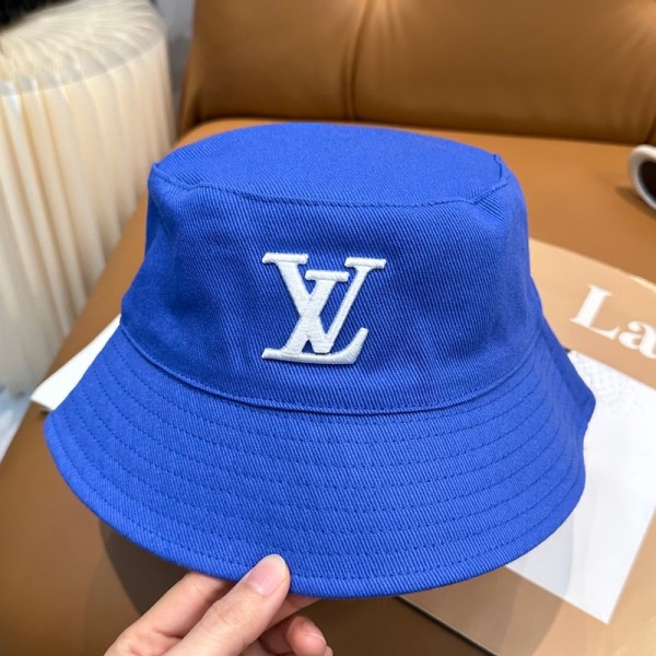 Lv ルイヴィトンハイブランドバケットハット メンズ 大きいサイズサファリハット 特大 日除け帽子 帽子 春夏 UVカット 両面ウェアラブル あご紐 コットン 小顔効果 リバーシブル