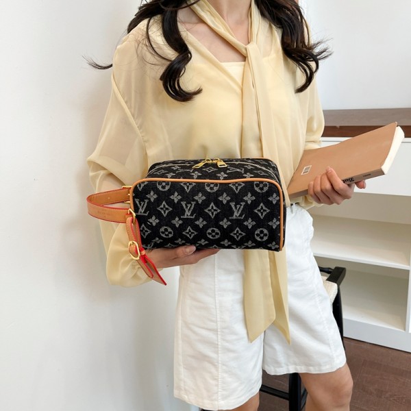 Lv ルイヴィトンハイブランド化粧品バッグブランド手持ちバッグ女性レディースミニポーチブランドハンドバッグ カジュアルブランドミニバッグコーデ