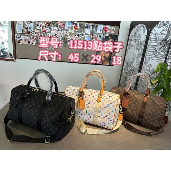 Lv ルイヴィトンハイブランドボストンバッグ レザーバッグ レディース メンズ 旅行 軽量 大容量 旅行バッグ キャリーオンバッグ 修学旅行 キャンプ トラベル ユニセックス