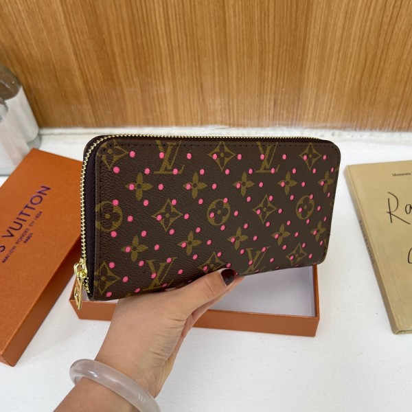 Lv ルイヴィトンハイブランド財布 レディース 長財布 人気ブランド ウォレット 大容量 スムーズジッパーを 防犯 暗格カード入れ 小銭入れ 紳士用 ビジネス おしゃれ