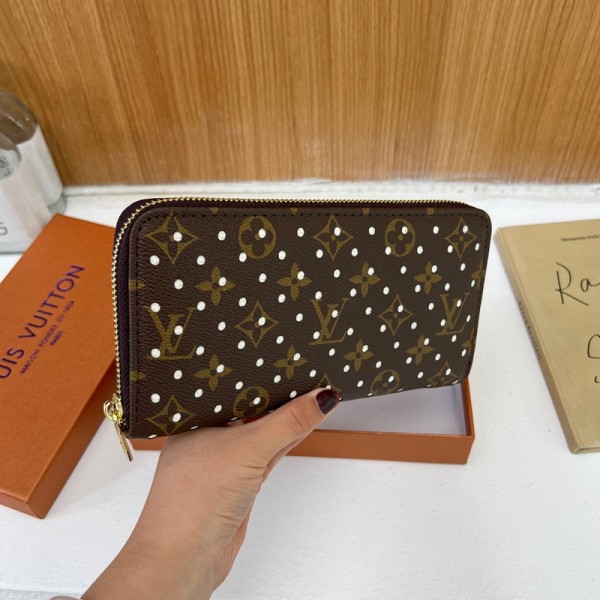 Lv ルイヴィトンハイブランド財布 レディース 長財布 人気ブランド ウォレット 大容量 スムーズジッパーを 防犯 暗格カード入れ 小銭入れ 紳士用 ビジネス おしゃれ