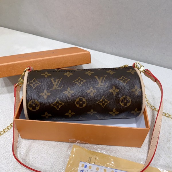 Lv ルイヴィトンブランドショルダーバッグ 斜めがけバッグ 円筒バッグ レディース 財布 軽量 チェーンバッグ 小さめ レディース ポシェット 肩ベルト調節可能 韓国ファッション 可愛い