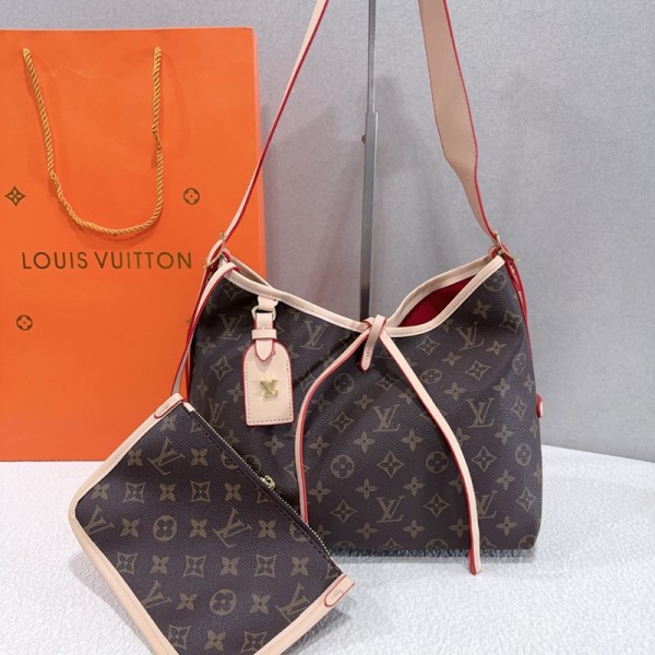 Lv ルイヴィトンブランドトートバッグ レディース ツウキンバッグ ショルダーバッグ とーとーバッグ 通勤 肩掛け 可愛い 大容量 バッグ 幅広ショルダー きれいめ 上品 シンプル おしゃれ