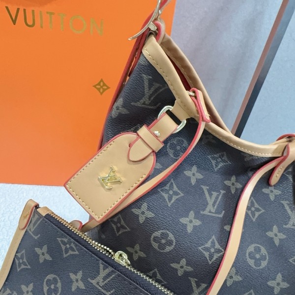 Lv ルイヴィトンブランドトートバッグ レディース ツウキンバッグ ショルダーバッグ とーとーバッグ 通勤 肩掛け 可愛い 大容量 バッグ 幅広ショルダー きれいめ 上品 シンプル おしゃれ