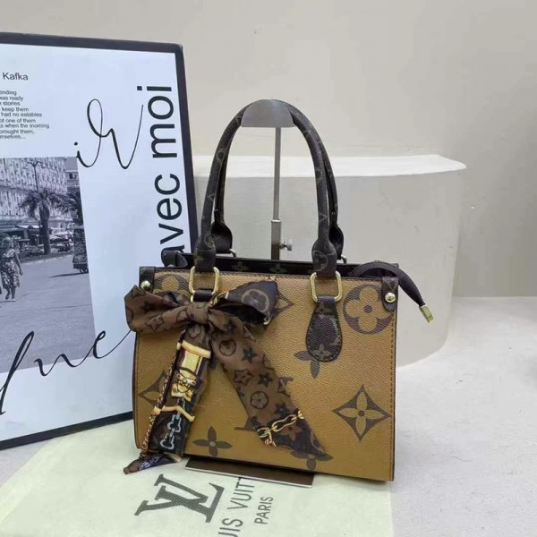 Lv ルイヴィトンハイブランドトートバッグ ブランドショルダーバッグ 女性ブランド手提げカバン 大容量 レディース 肩掛けバッグ ブランドカジュアル