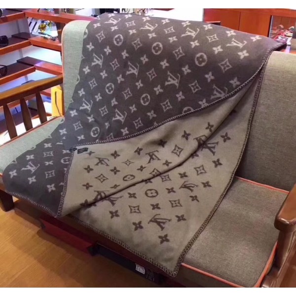 Lv ルイヴィトンブランドパロディ掛け毛布 大判 防寒マフラー かわいい ソファーブランケット ひざ掛け プレゼント 通年使用 暖かい 肩掛け 防寒 