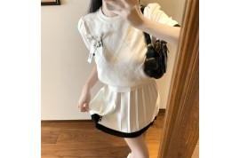 ミュウミュウ夏セットアップ Dior 半袖tシャツ シャネルレースカチューシャ 韓国