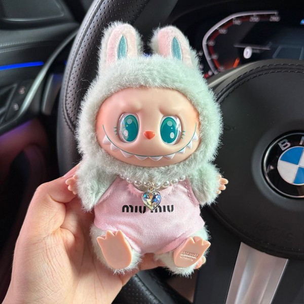 ミュウミュウ コラボLabubu おもちゃ かわいい Labubuパロディ人形 玩具labubu ぬいぐるみ 着せ替え コスチューム かわいい セーター かわいい スペシャルかわいい オリジナルハンドメイドコスチューム　人形用衣装セット