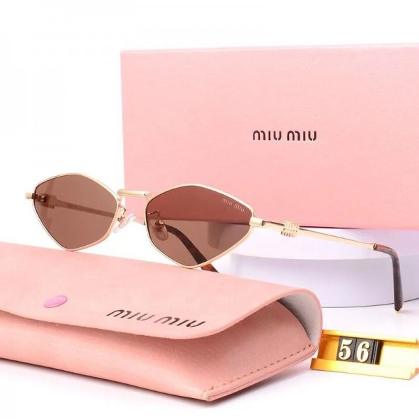 ミュウミュウ MiuMiuブランド韓国風サングラス uvカットハイブランド サングラス 20代 30代 40代 レディース メンズ紫外線カット 偏光サングラス メガネメンズ レディースサングラスブランド 安い
