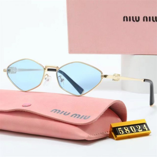 ミュウミュウ MiuMiuブランド韓国風サングラス uvカットハイブランド サングラス 20代 30代 40代 レディース メンズ紫外線カット 偏光サングラス メガネメンズ レディースサングラスブランド 安い