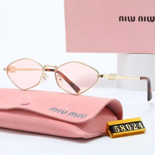 ミュウミュウ MiuMiuブランド韓国風サングラス uvカットハイブランド サングラス 20代 30代 40代 レディース メンズ紫外線カット 偏光サングラス メガネメンズ レディースサングラスブランド 安い