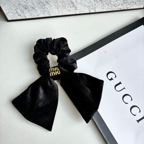 ミュウミュウシュシュ LV ヘアゴム ハイブランドシャネルリボンヘアゴム Dior ヘアアクセサリー 髪飾り ヘアシュシュ かわいい 可愛い 女性