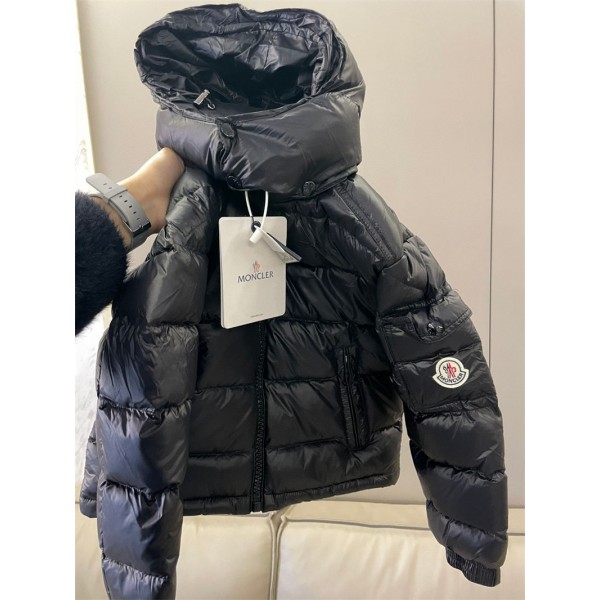 ブランドMoncler 子供服 ダウンジャケット キッズ モンクレールダウンコート 子ども ジャケット フード付き アウター 男の子 女の子 110-160cm ジャケット 防寒防風 男女兼用 軽量 可愛い カジュアル 厚め 保温 おしゃれ 秋冬 ブラック