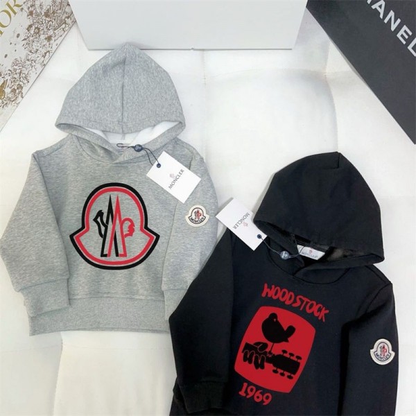 Moncler モンクレールハイブランド子供 ジャージ スウェット 裏起毛 上下 女の子 セットアップ キッズ スポーツウェア 運動着 ルームウェア 上下セット 韓国 子供服 小学生 ガールズ 春秋 90 - 110CM