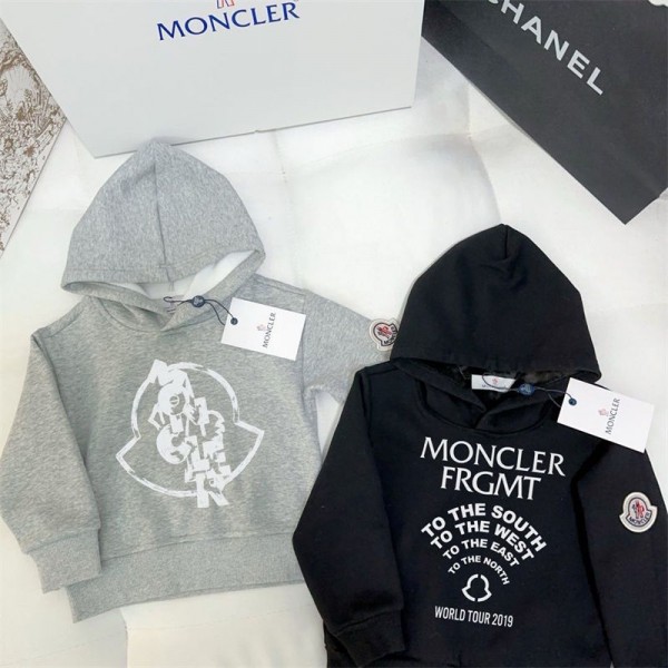 Moncler モンクレールハイブランド子供 ジャージ スウェット 裏起毛 上下 女の子 セットアップ キッズ スポーツウェア 運動着 ルームウェア 上下セット 韓国 子供服 小学生 ガールズ 春秋 90 - 110CM
