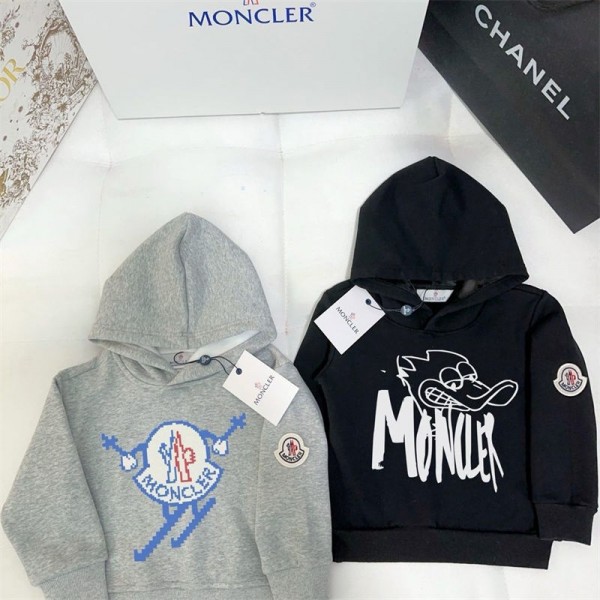 Moncler モンクレールハイブランド子供 ジャージ スウェット 裏起毛 上下 女の子 セットアップ キッズ スポーツウェア 運動着 ルームウェア 上下セット 韓国 子供服 小学生 ガールズ 春秋 90 - 110CM