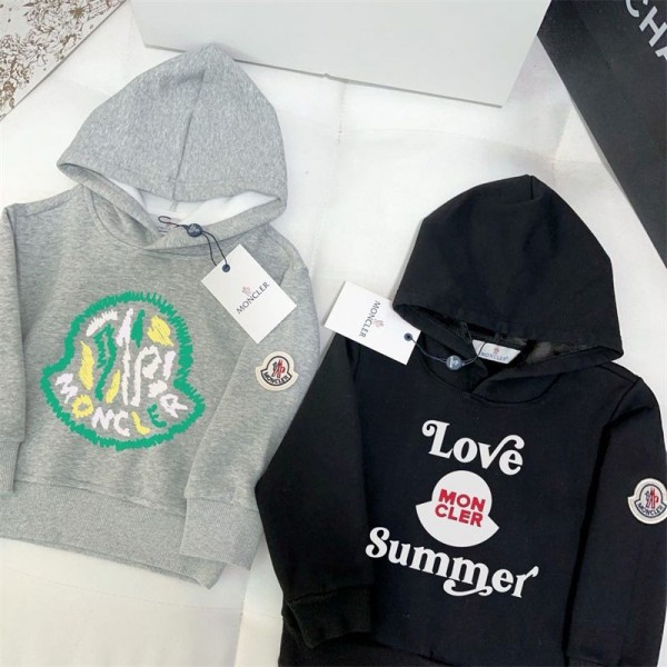 Moncler モンクレールハイブランド子供 ジャージ スウェット 裏起毛 上下 女の子 セットアップ キッズ スポーツウェア 運動着 ルームウェア 上下セット 韓国 子供服 小学生 ガールズ 春秋 90 - 110CM
