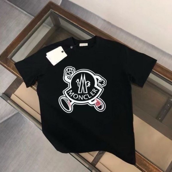 Moncler モンクレールtシャツハイブランド夏tシャツ上着カジュアルハイブランド半袖tシャツ男女兼用20代 30代40代tシャツ 激安パロディ M - 4XL