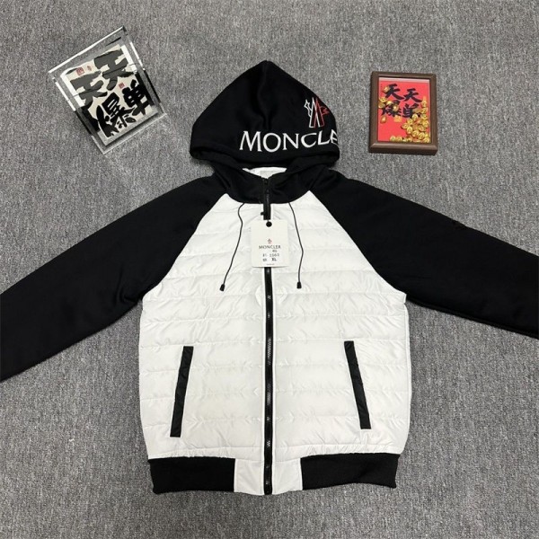 Moncler モンクレールブランド中綿ジャケット メンズ 中綿コート 棉服 S - 5XL 暖かい アウター カップル服 カジュアル 中綿ジャケットフォーマル ビジネス 通勤 ライトダウン カジュアル ブルゾン 登山 防寒 防風 暖かい 秋冬春