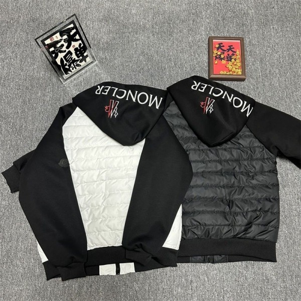 Moncler モンクレールブランド中綿ジャケット メンズ 中綿コート 棉服 S - 5XL 暖かい アウター カップル服 カジュアル 中綿ジャケットフォーマル ビジネス 通勤 ライトダウン カジュアル ブルゾン 登山 防寒 防風 暖かい 秋冬春