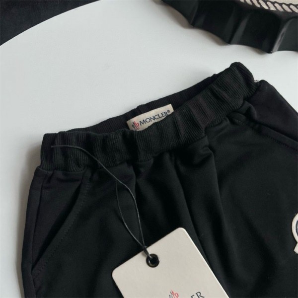 ブランド モンクレール スウェットパンツ 子供服 Moncler ジャージ下 キッズロングパンツ スラックス ズボン ワイドパンツ カジュアルパンツ イージーパンツ 90 - 160cm