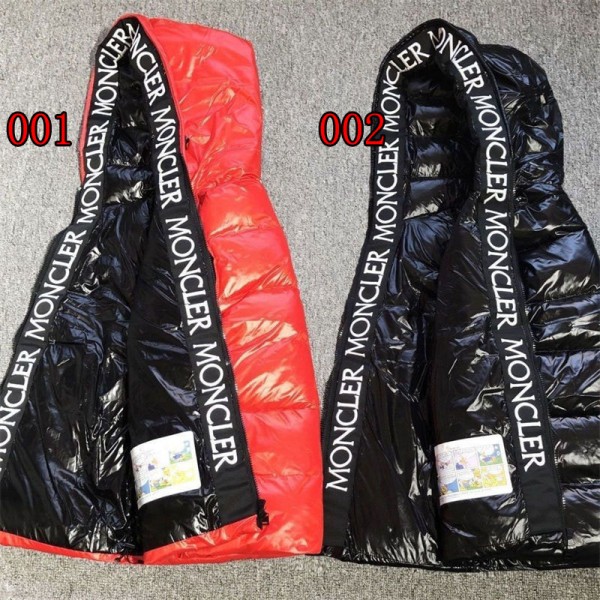 Moncler モンクレールブランド 中綿ダウンベスト 防寒アウター フード付き カジュアル ジップアップ 2ポケット ゴルフ アウトドア スポーツ S - 2XL