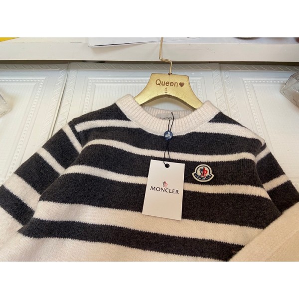 Moncler モンクレールハイブランド子供服 セーター ニットマフラー トップス キッズ 男の子 女の子 110¬150cm 長袖ニット プルオーバー 子供 カットソー セーター ニットセーター ガールズ ボーイズ ストール ジュニア トップス tシャツ ベビー服 春秋冬 通園 通学