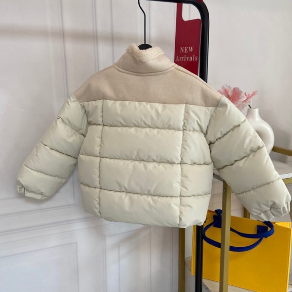 Moncler モンクレールブランドキッズ アウター 中綿ジャケット 綿入れ コート フードなし フリース 子供服 親子服 カジュアル アウトドア 可愛い 秋冬服 赤ちゃん服 コート ボトン 秋 冬 暖かい お出かけ 上着 通園 通学 110cm-180cm