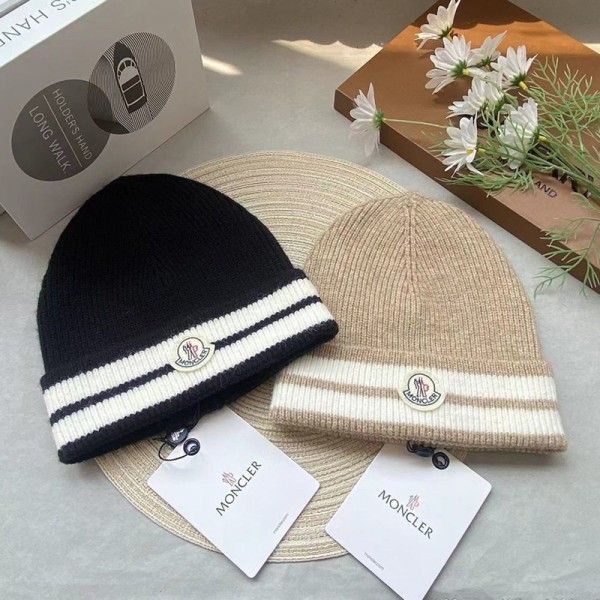 Moncler モンクレールハイブランドニット帽 メンズ 冬 防寒 ビーニー 帽子 大きい おしゃれ 防寒 防風 保温 通気性 伸縮性 柔らかい 流行り レディース スキー スノボ 登山 通勤 通学 自転車 登山 アウトドア 春 秋 冬