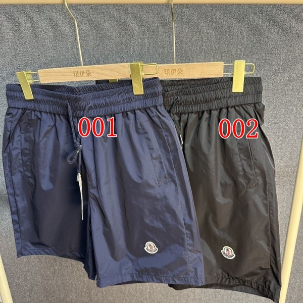 ブランドモンクレールMONCLER ハーフパンツ メンズ スポーツ ショートパンツ 速乾 通気 短パン トレーニングショーツ 半スボン ジップアップポケット サーフパンツ M-5XL