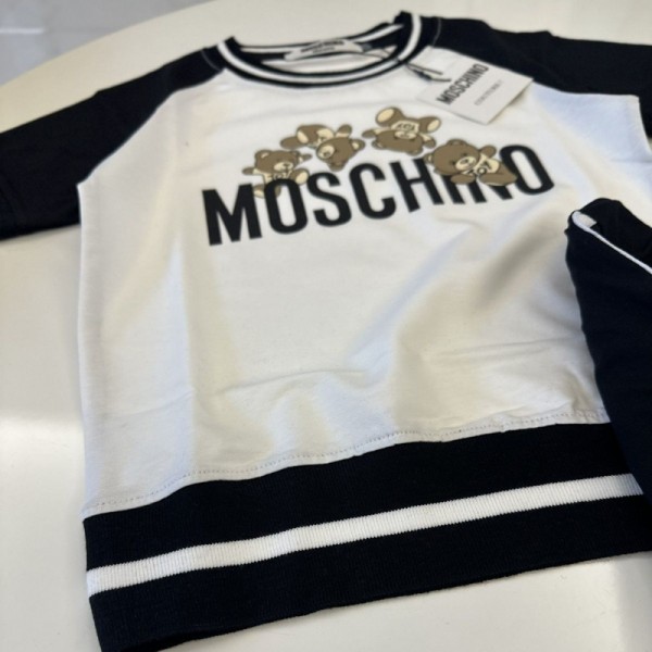 ハイブランドMoschino モスキーノキッズ半袖tシャツ 夏 ハーフパンツ かわいい ブランドtシャツ ショーツ 上着カジュアル 90-140cm ブランド子供tシャツ高品質tシャツ ユニセック ブランド