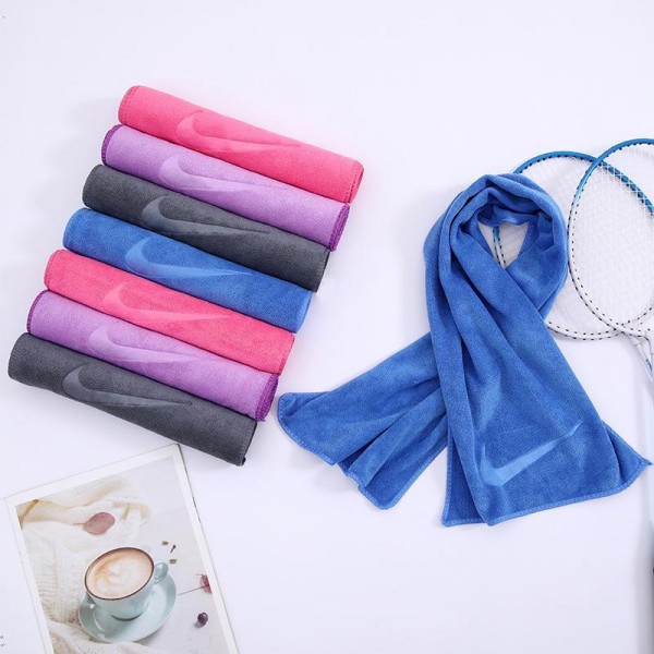 Nike ナイキバスタオル 激安ブランドスポーツタオル 吸水 メンズ人気 ビーチタオル 軽量 ブランド速乾タオル 男女兼用 30*100cm