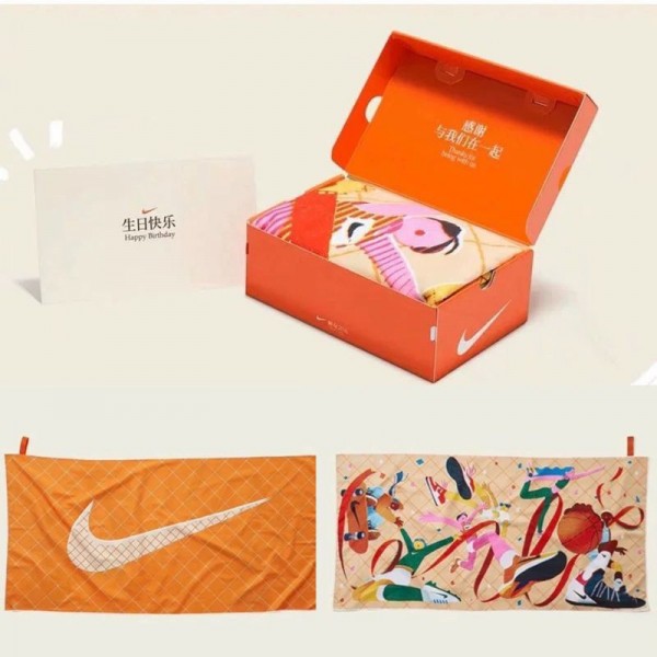 Nike ナイキブランドスポーツタオル メンズ ハイブランド多用途タオル ブランド速乾タオル ハンドタオル 耐洗濯 フェイスタオル ブランドタオル 人気