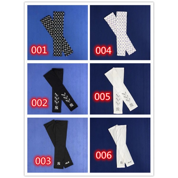 NY MLB アームカバー メンズ ニューエラ UVカット 腕カバー 冷感 無地吸汗速乾 滑り止め 日焼け止めカバー 夏用・ストレッチ・抗菌防臭 スポーツ 登山 野外活動 紫外線対策