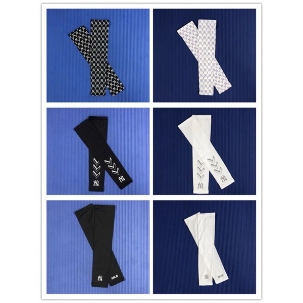 NY MLB アームカバー メンズ ニューエラ UVカット 腕カバー 冷感 無地吸汗速乾 滑り止め 日焼け止めカバー 夏用・ストレッチ・抗菌防臭 スポーツ 登山 野外活動 紫外線対策