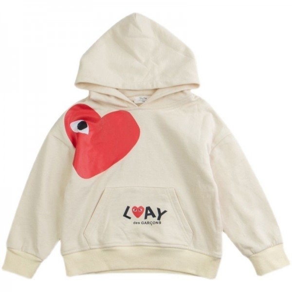 コムデギャルソン リンカン Comme Des Garconsハイブランドキッズ秋冬服パーカー ブランドボーイスウェット上着ゆったり 子供服 コピー トレーナースウェットパーカー100-160cm