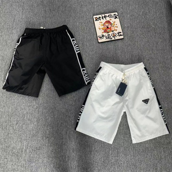 プラダブランド ハーフパンツ メンズ スポーツ 通気性 吸汗速乾 ストレッチ Prada トレーニング ショートパンツ XS - 5XL トレーニングウェア ジム 筋トレ フィットネス 短パン メンズ ジムウェア