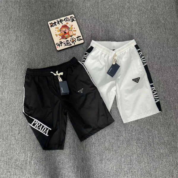 プラダブランド ハーフパンツ メンズ スポーツ 通気性 吸汗速乾 ストレッチ Prada トレーニング ショートパンツ XS - 5XL トレーニングウェア ジム 筋トレ フィットネス 短パン メンズ ジムウェア