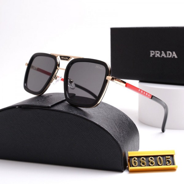 Prada プラダブランド韓国風サングラス uvカット男女 おしゃれ サングラス激安 小顔紫外線カット 偏光サングラス メガネメンズ レディースサングラスブランド 安い