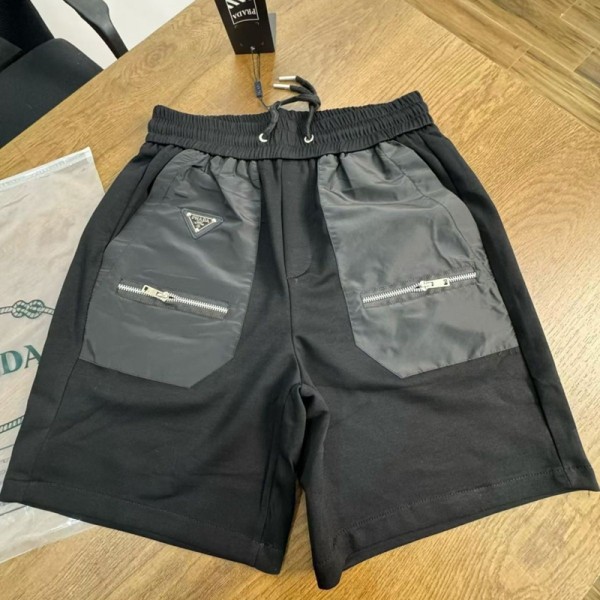 プラダブランドスポーツパンツ Pradaハーフパンツ クロップドパンツ 夏服 メンズ 五分丈 半ズボン M-5XL アウトドア ショートパンツ ボトムス 大きい サイズ ゆったり 無地 半ズボン アウトドア ショートパンツ ボトムス ランニング
