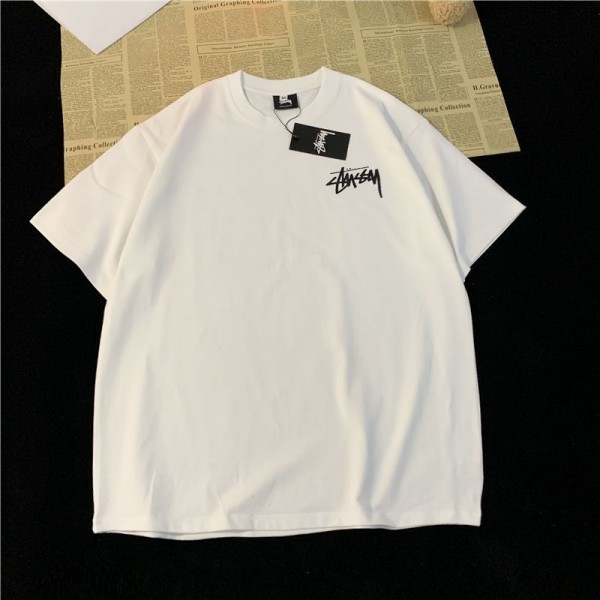 Stussy ステューシーtシャツハイブランド夏ブランドtシャツオーバーサイズブランド 服 コピー 激安屋Tシャツカットソーペアカップル