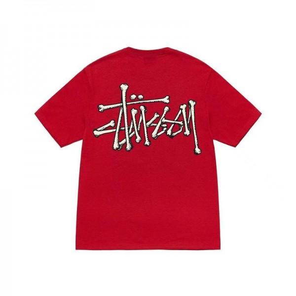 Stussy ステューシーブランドtシャツカットソー コピーtシャツハイブランド夏Tシャツカットソーペアカップル大人の上質Tシャツ