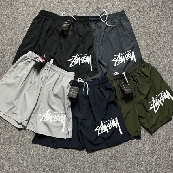 ブランド Stussy ハーフパンツ メンズ スポーツ 吸汗速乾 メッシュ ステューシー ランニングウェア トレーニング フィットネス ランニング パンツ ショートパンツ ランパン 短パン M - 3XL