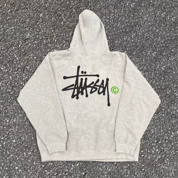 Stussy ステューシーハイブランド子供プルオーバーパーカー偽物ブランドメンズトレーナー裏起毛スウェット偽物 男女兼用メンズ 親子服 コピー90-160 M-2XL